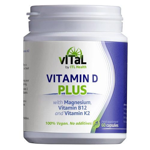 Vital Vitamin D Plus 60 Capsules