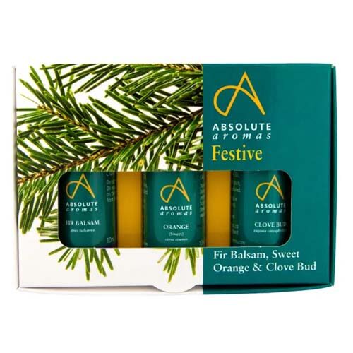 Absolute Aromas Festive essential oil kit