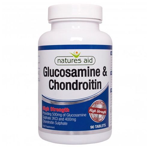 Natures Aid Glucosamine & Chondroitin 90 Tablets0
