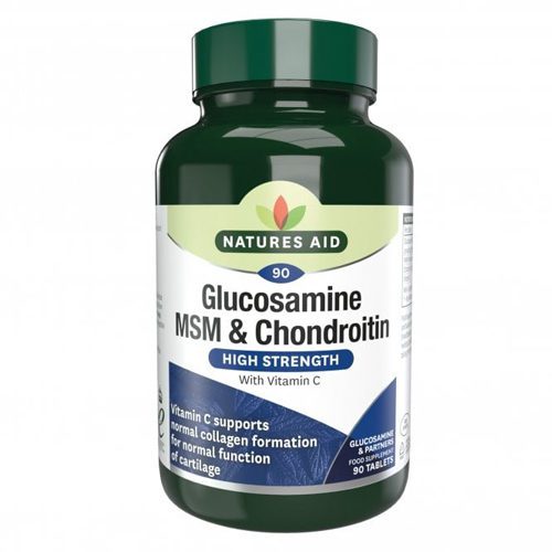 Natures Aid Glucosamine Chondroitin and MSM