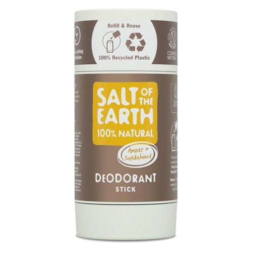 Salt of the earth Amber Sandalwood Deodorant stick