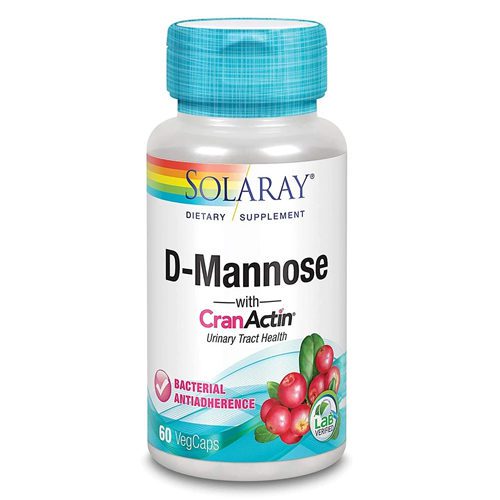 Solaray D-Mannose 60 Capsules