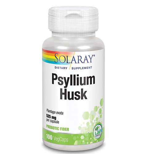 Solaray Psyllium Husk 100 Capsules