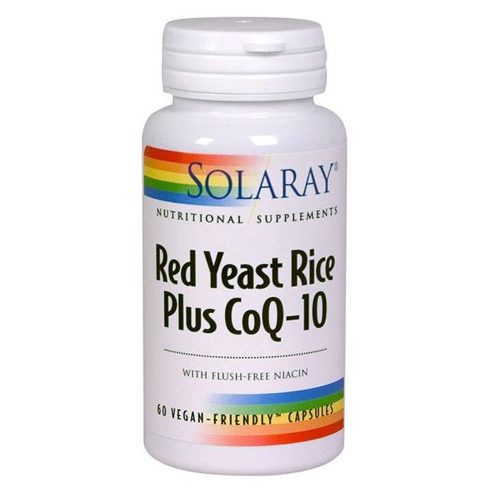 Solaray Red Yeast Rice COQ-10 60 Capsules