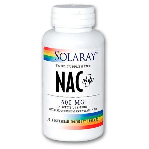 Solaray NAC Plus 600mg 30 Tablets