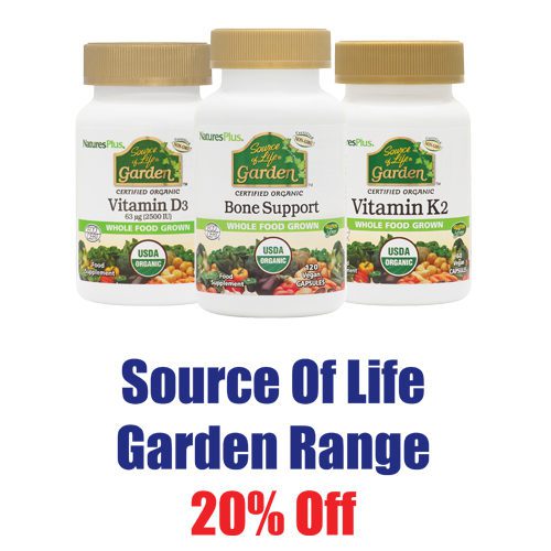 Source Of Life Garden 20% Off Range