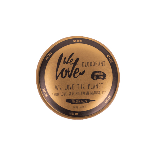 We Love The Planet Deodorant Cream Golden Glow 48g - Health
