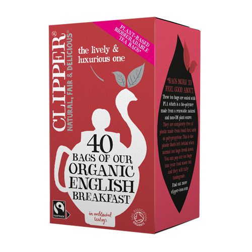 Clipper English Breakfast 40 tea bags