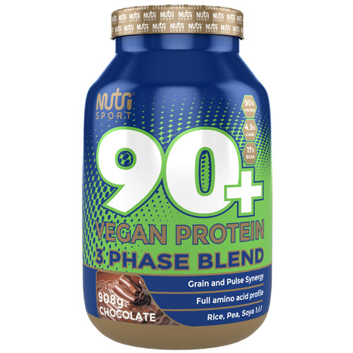 Nutrisport 90+ Vegan Protein Chocolate 908g