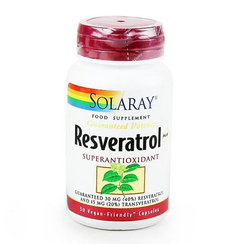 Solaray Resveratrol Plus 30 Capsules