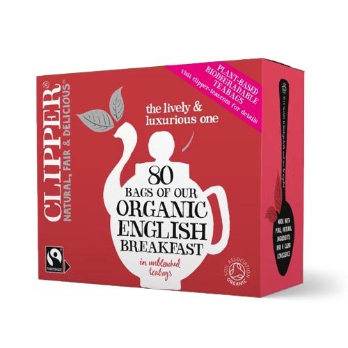 Clipper Organic English Breakfast Tea 80 Bags
