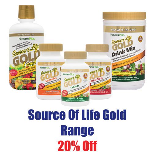 Source Of Life Gold 20% Off
