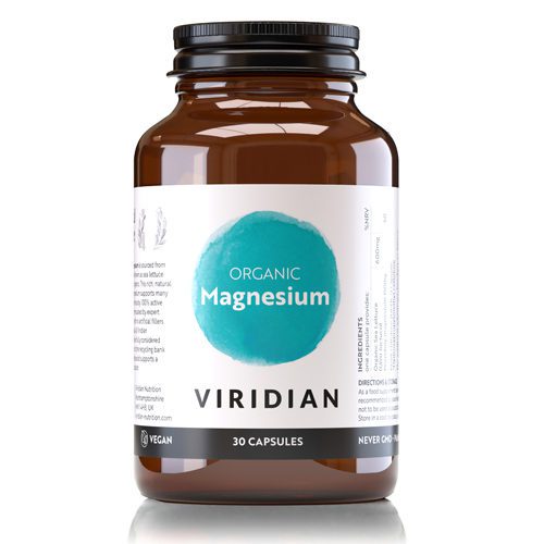 Viridian Organic Magnesium 30 Capsules