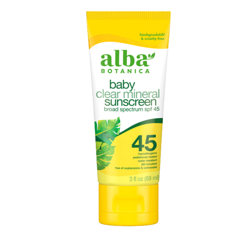 Alba Baby mineral sunscreen SPF45