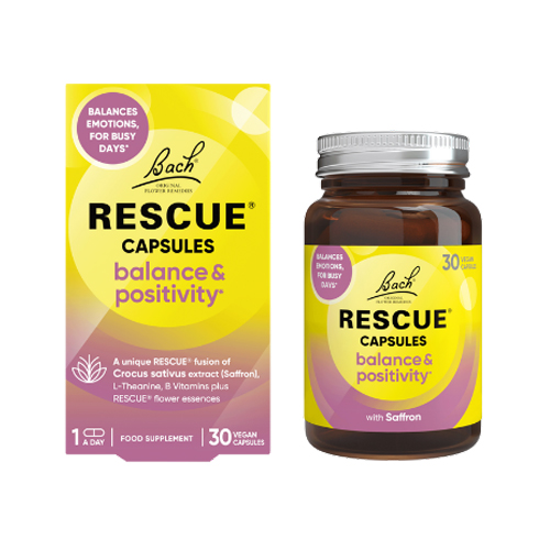 Bach Rescue Remedy Balance and Positivity 30 Capsules
