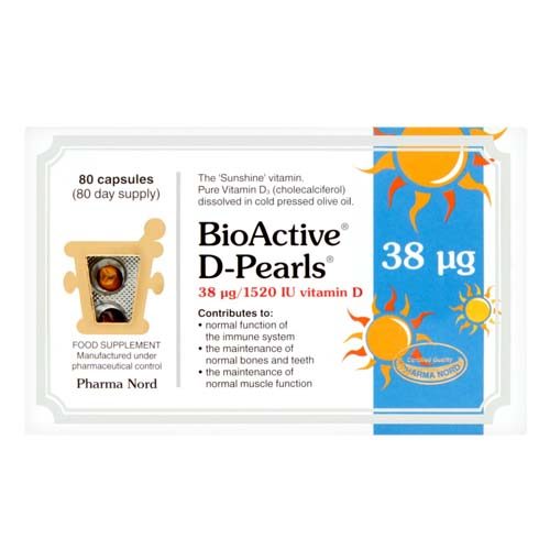 Pharmanord Bio Active D Pearls 38ug