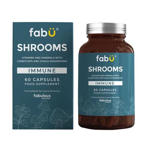 FabU shrooms immune 60 capsules