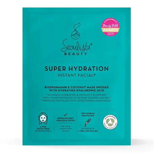 Seoulista Super hydration instant facial mask