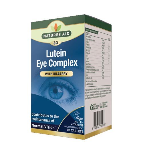 Natures Aid Lutein Eye Complex 30
