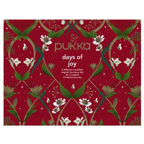 Pukka Days of Joy Tea calendar