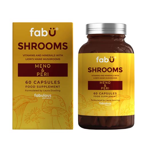 Fabu Mushrooms Meno & Peri capsules