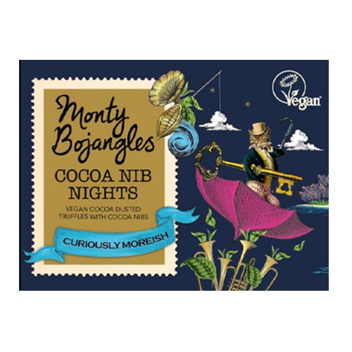 Monty Bojangles Cocoa Nib Nights Truffles 100g