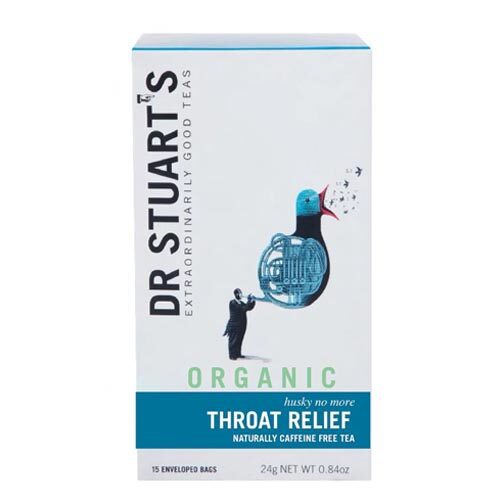 Dr Stuart Throat Relief tea bags