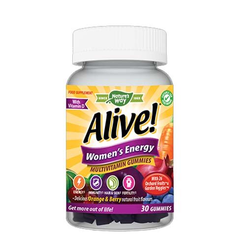 Alive womens energy gummies