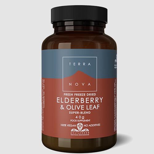 Terra Nova Elderberry & Olive leaf powder