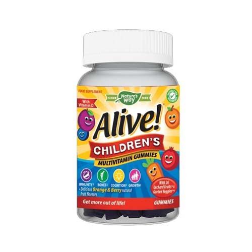 Alive Childrens Multivitamin gummies
