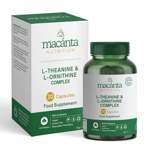 Macanta L theanine and L ornithine 30 capsules