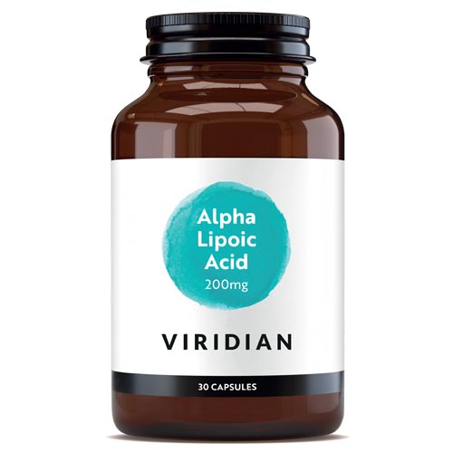 Viridian Alpha Lipoic Acid 200mg 30