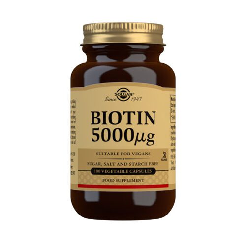 Solgar Biotin 5000 100 capsules