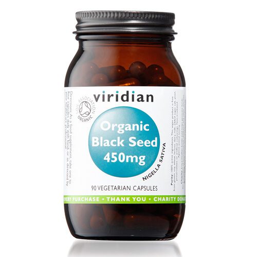 Viridian Organic Black Seed oil capsules