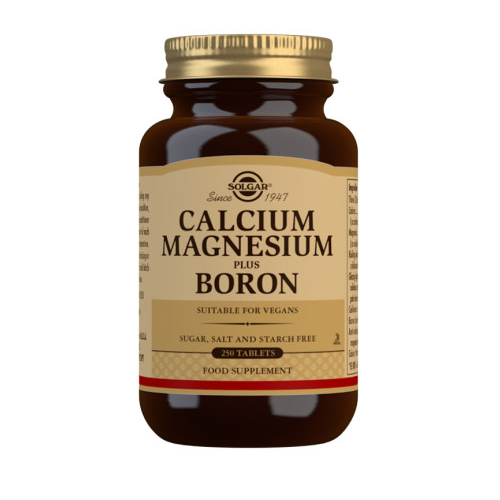 Solgar Calcium Magnesium with Boron 250 Tablets