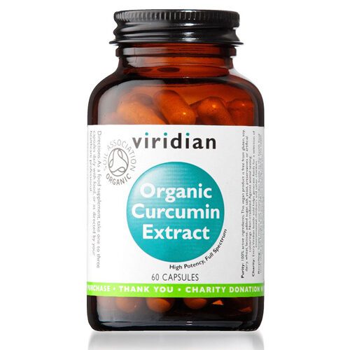 Viridian Organic Curcumin Extract 60 capsules