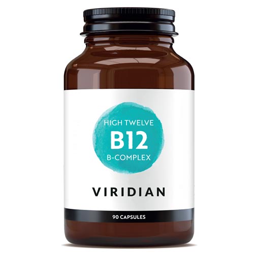 Viridian High Twelve Vitamin B12 With B-Complex 90 Capsules - Health ...