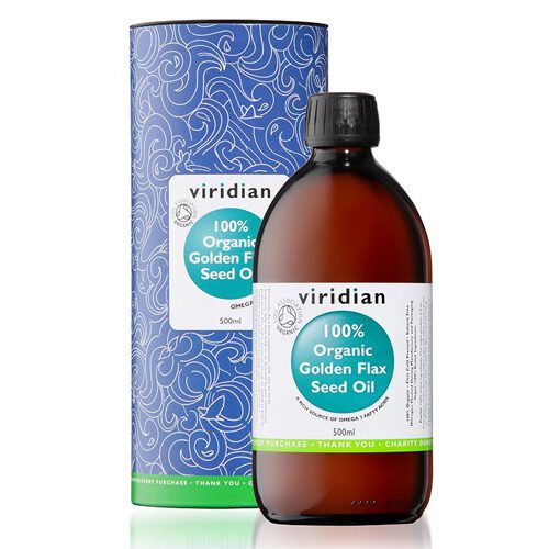 Viridian Organic Flax seed 500ml