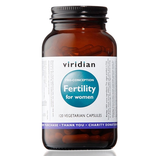 Viridian Fertility for women 120 capsules
