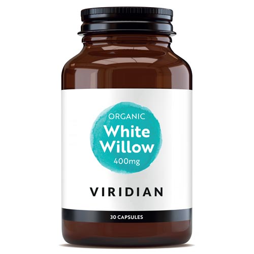 Viridian Organic White Willow 30 capsules