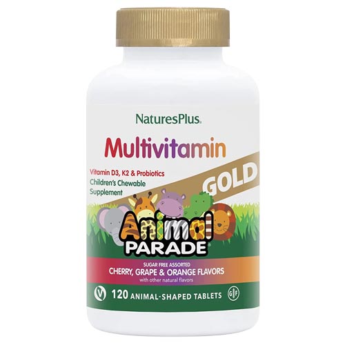 Natures Plus Animal Parade Gold Assorted 120