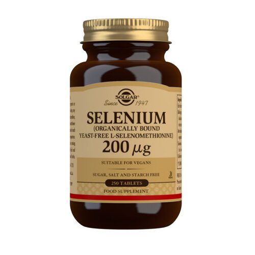 Solgar Selenium 200mcg 250 tablets