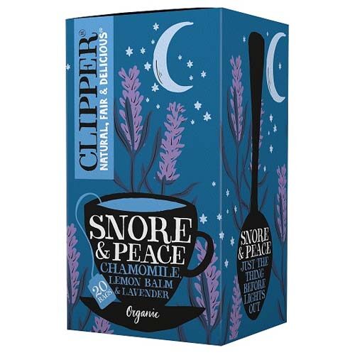 Clipper Snore and Peace tea
