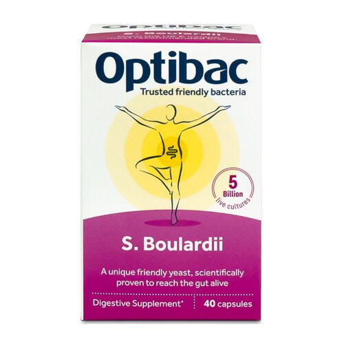 Optibac Saccharomyces 40 capsules