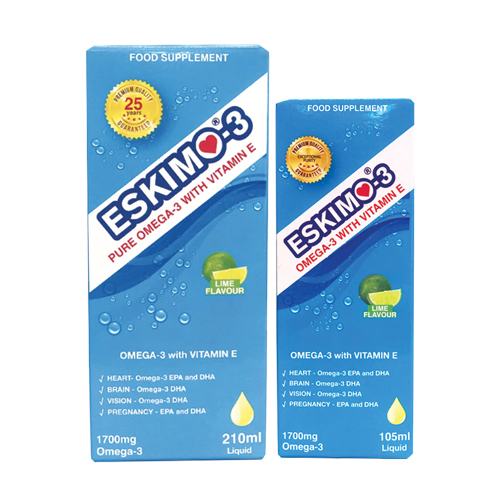 Eskimo 210ml fish oil with free 105ml
