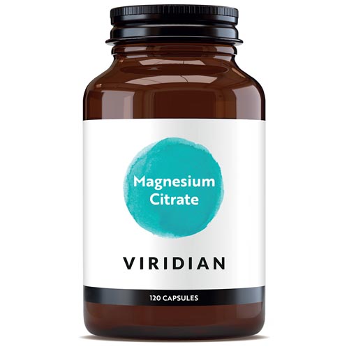 Viridian Magnesium Citrate 120 capsules