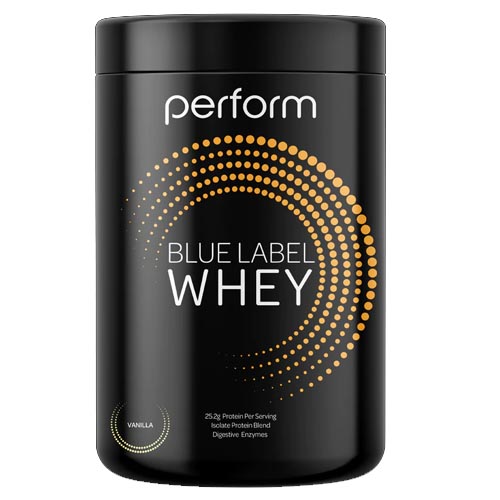 Perform Blue Label Whey protein vanilla 908g