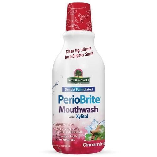 Natures Answer Periobrite Cinnamint mouthwash