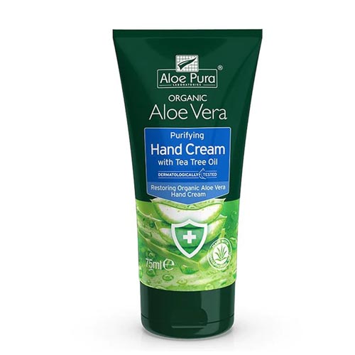 Aloe Pura Organic Hand Cream 75ml