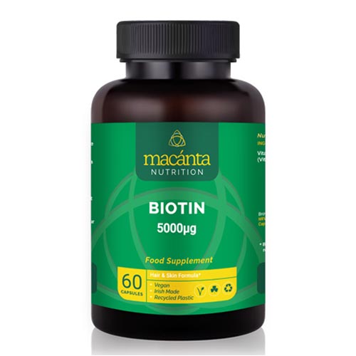 Macanta Biotin 5000mcg 60 capsules